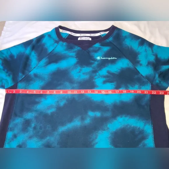 Champion Crew Neck Tie-dye Sweatshirt - Picture 4 of 6
